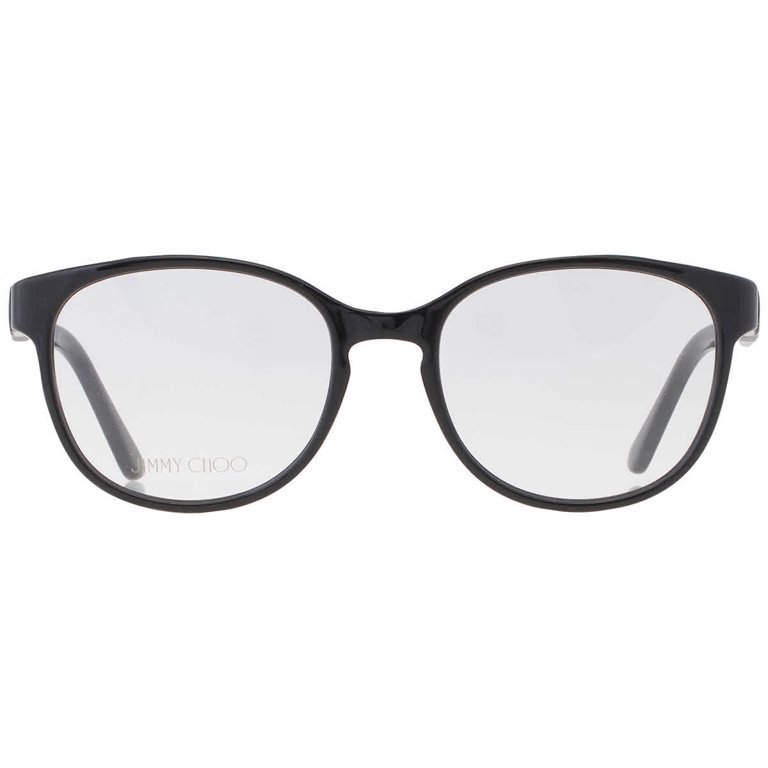 Jimmy Choo 240 Full Rim Oval Modified Black Eyeglasses  display picture 3