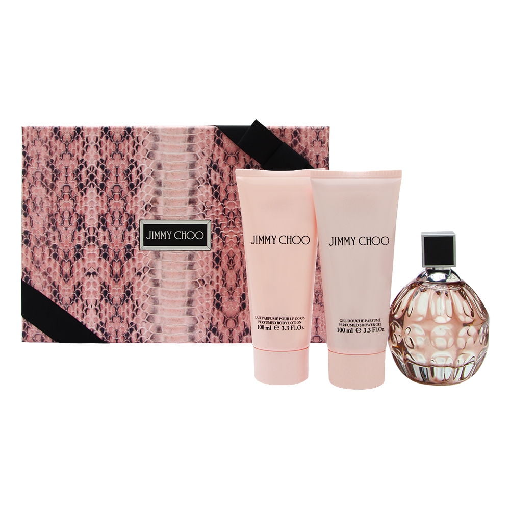jimmy choo perfume 3個❤️ Jimmy Choo 3 Piece Perfume Gift Set for Women - Walmart.com