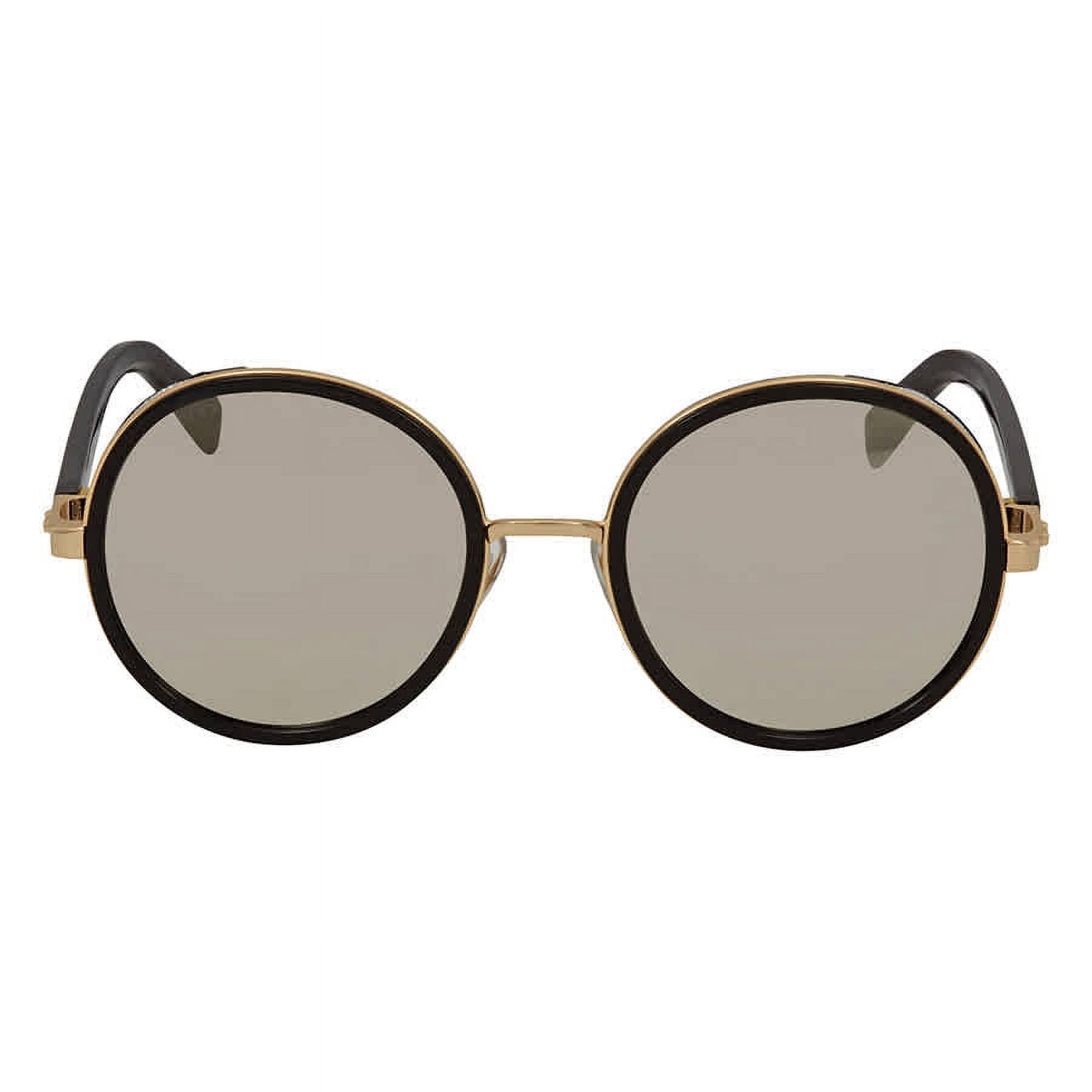 Jimmy Choo Andie/S Metal Mens Round Sunglasses Gold 54mm Adult