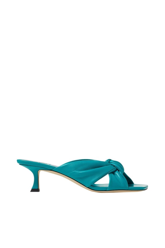 Avenue 50Mm Malibu Nappa Leather Mules, Brand Size 34 ( US Size 4 )