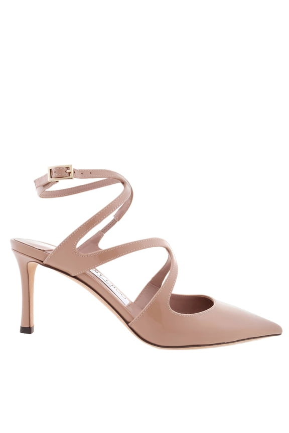 Azia Patent Leather Slingback Pumps, Brand Size 34.5 ( US Size 4.5 )