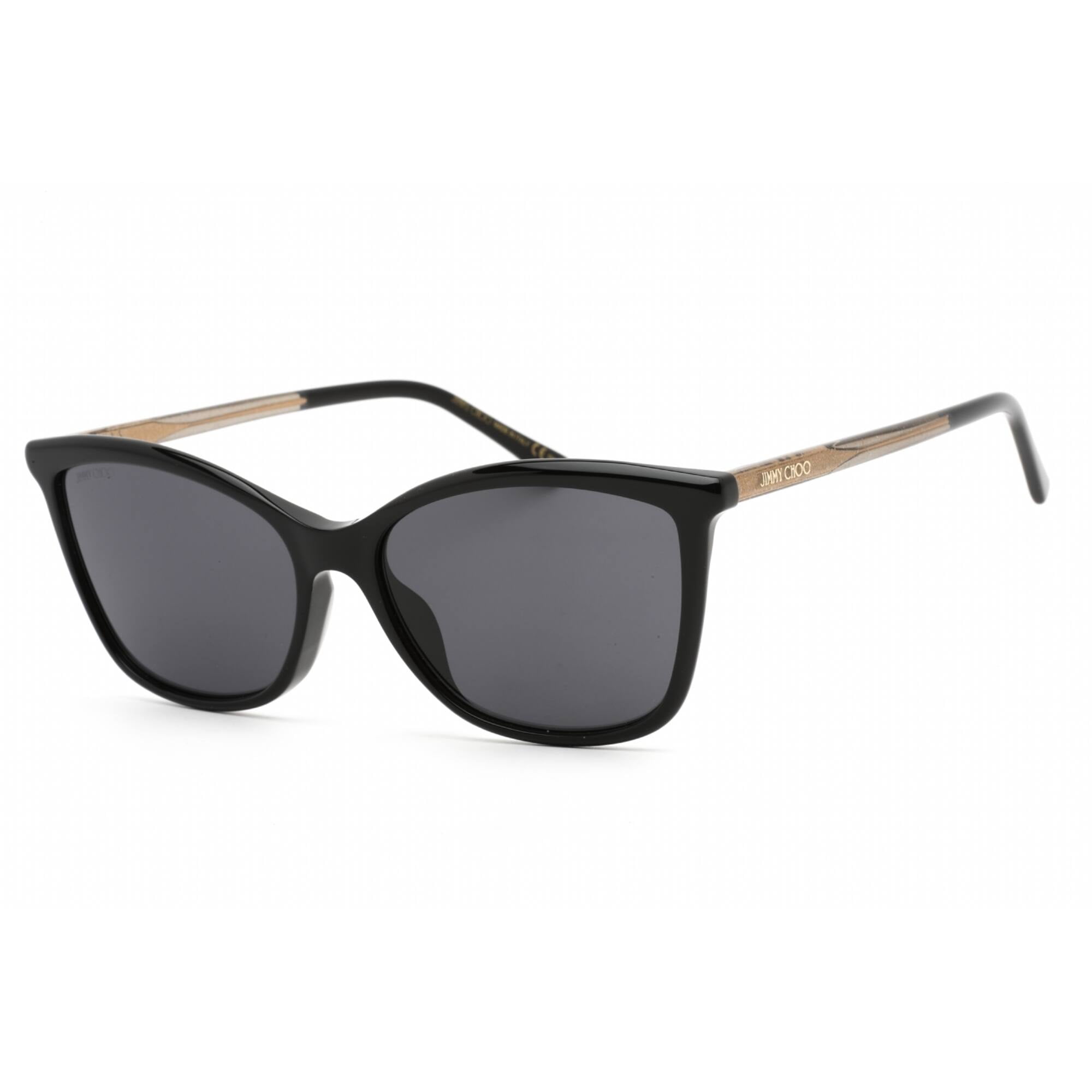 Jimmy Choo NEW Women’s TESSYGS 56mm Black Oversized Sunglasses with case/ cloth. Jimmy Choo Womens Sunglasses in Women main image 3