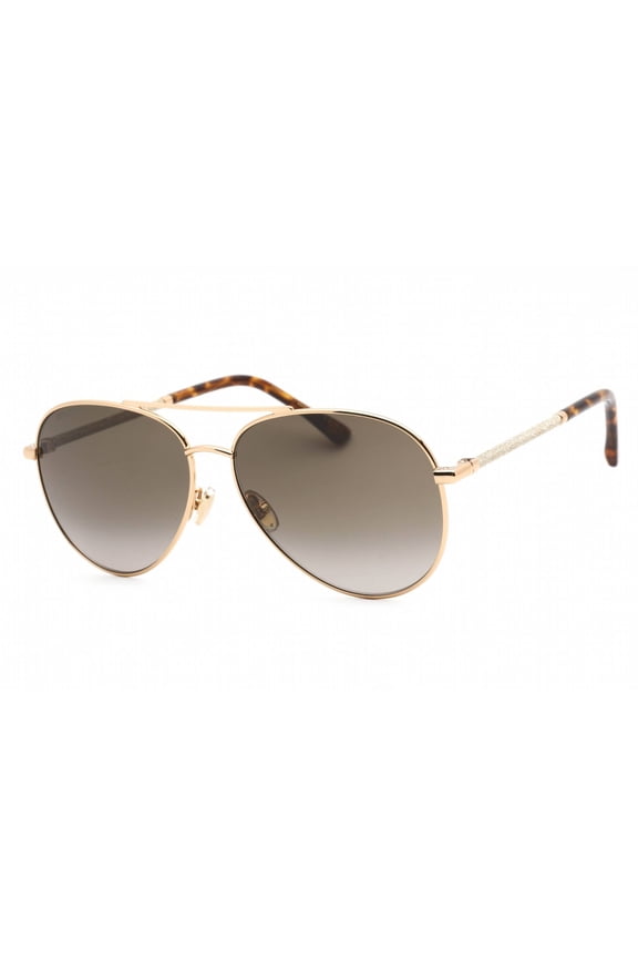 Women's 59mm Sunglasses, Gold