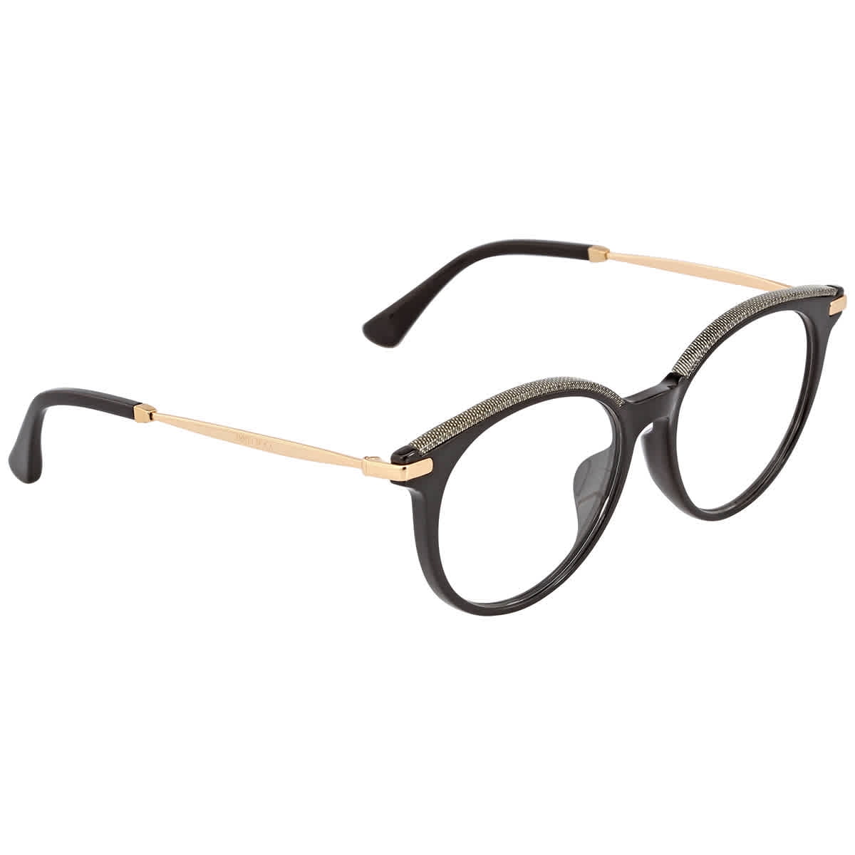 JIMMY CHOO キャットアイクラス JC254F AE2 Jimmy Choo Demo Round Ladies Sunglasses JC254/F 0AE2 51