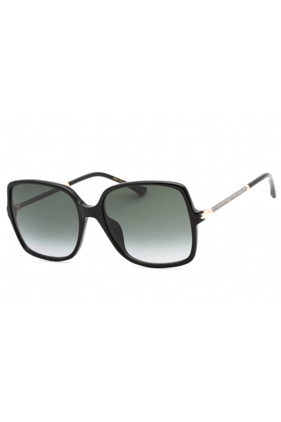EPPIE/G/S 0807 9O Women's Black Square Frame Sunglasses