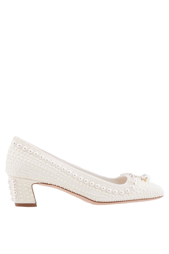 Elme 45 Pearl Embellished Pumps, Brand Size 36 ( US Size 6 )