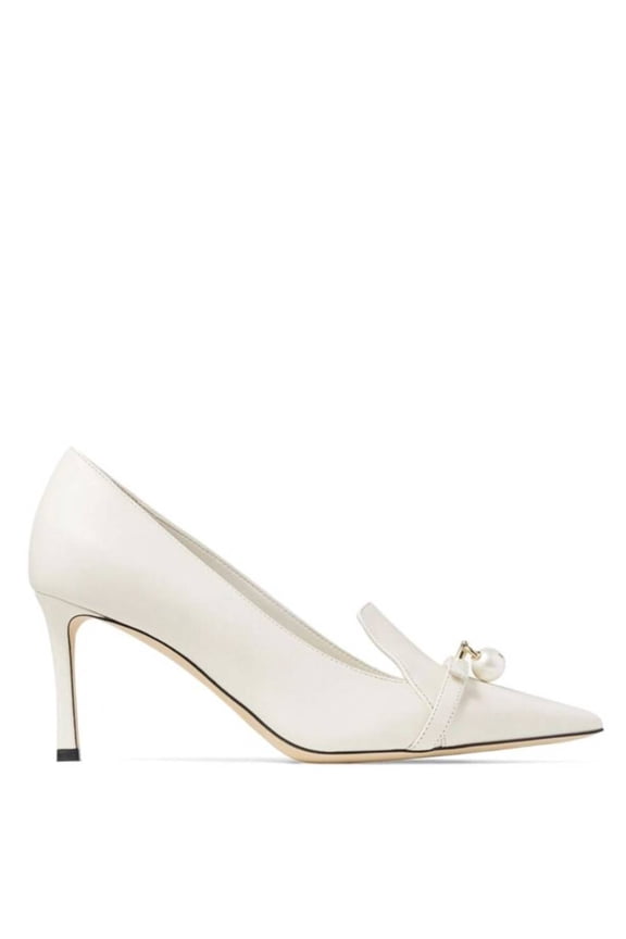 Felicitie 75 Latte Nappa Leather Pumps, Brand Size 35.5 ( US Size 5.5 )
