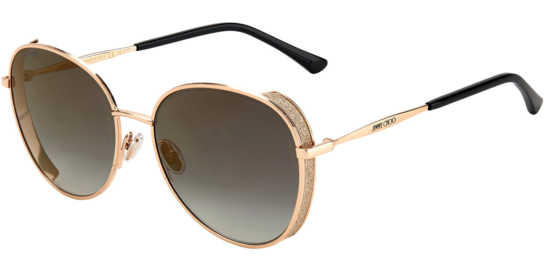 Jimmy Choo oval sunglasses Jimmy Choo Abbie/G/S W8QK1 Sunglasses Women main image 2