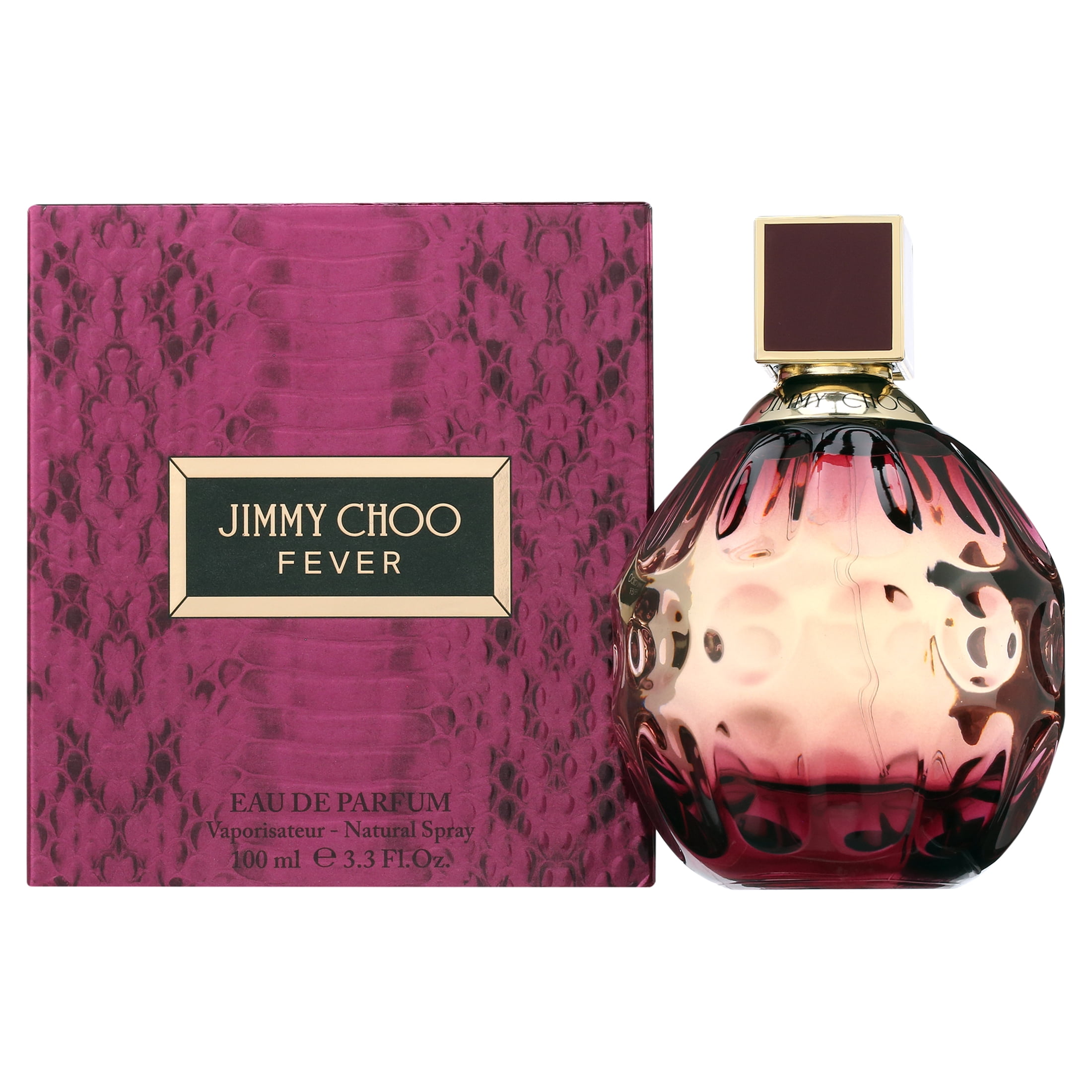 Jimmy Choo Fever, Floral Eau De Parfum Spray for Women, 3.4 Jimmy Choo Fever, Floral Eau De Parfum Spray for Women, 3.4