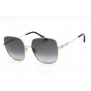 Jimmy Choo Womens KORI/G/SK mm Sunglasses, Gold