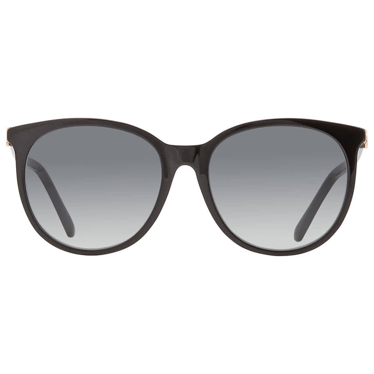 Jimmy Choo Grey Gradient Round Ladies Sunglasses ILANA/F/SK  display picture 2