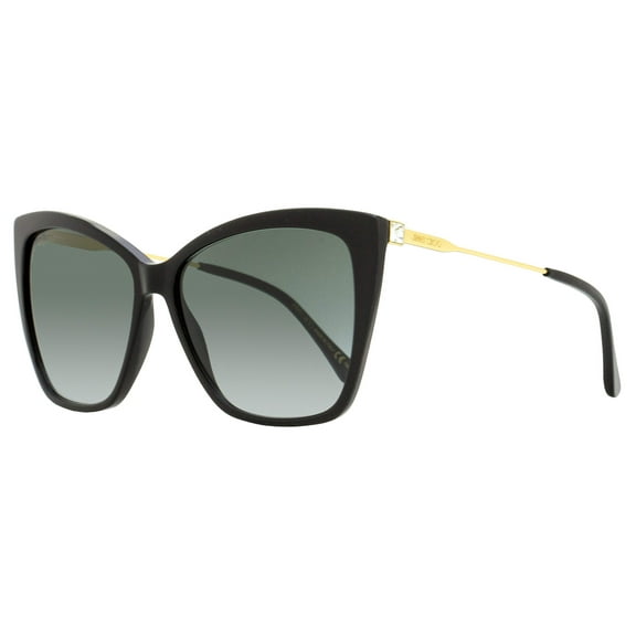 Jimmy Choo Butterfly Seba Sunglasses 8079O Black/Gold 58mm