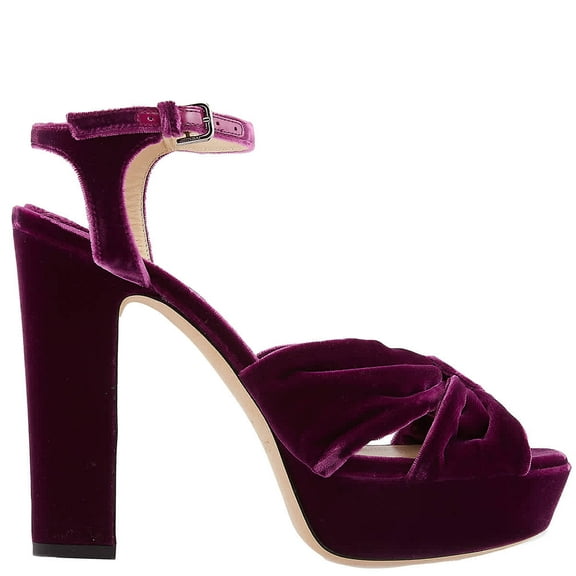 Jimmy Choo Heloise 120 Platform Sandals, Brand Size 36 ( US Size 6 )