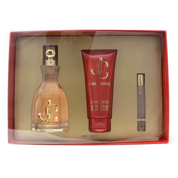 Jimmy Choo I Want Choo 3pcs Gift Set For Women
100ml Eau De Parfum Spray + 100ml Body Lotion + 7.5ml Eau De Parfum Travel Spray
