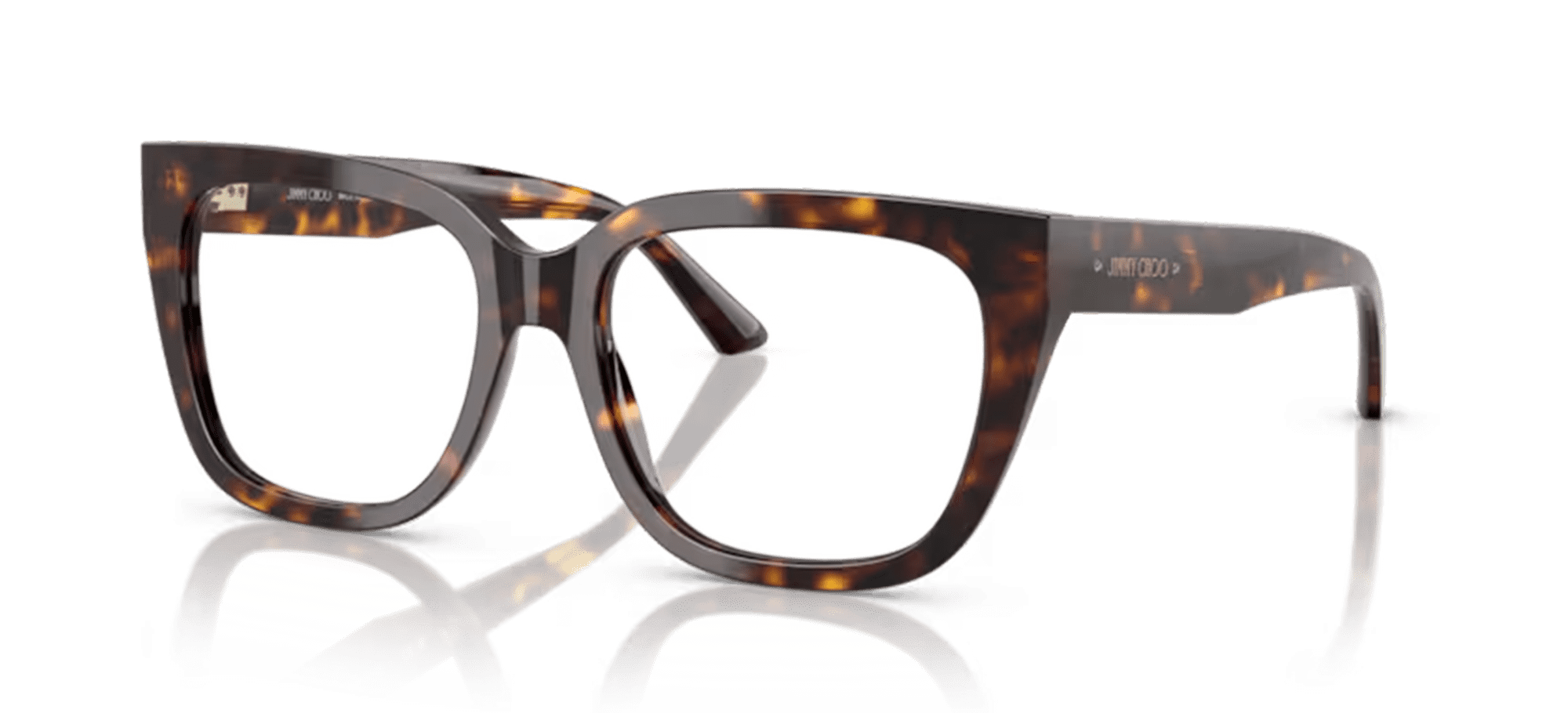 Jimmy Choo - JC 3019B, Geometric acetate women HAVANA 