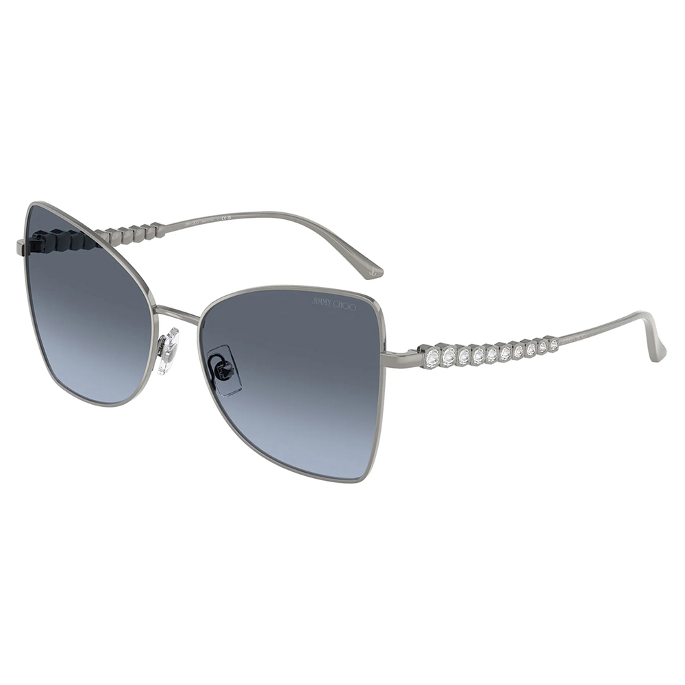 Jimmy Choo JC 4010B Metal Womens Butterfly Sunglasses 