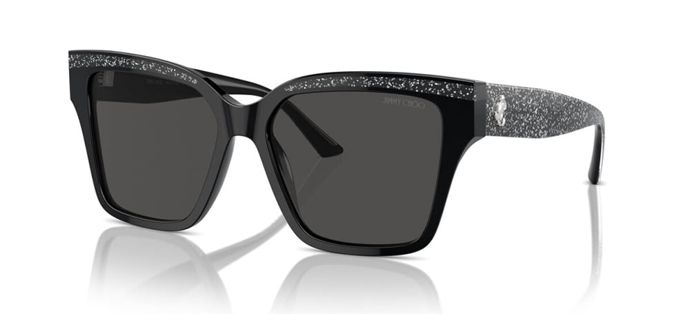 Jimmy Choo JC 5003 Plastic Womens Pillow Sunglasses Black  display picture 3
