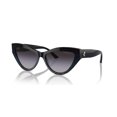thumbnail image 1 of Jimmy Choo JC 5004 Women's Sunglasses - 55mm, Black Frame with Gray Gradient Lenses, 1 of 2