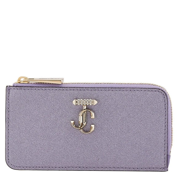 Jimmy Choo JC Emblem Zip Card Holder