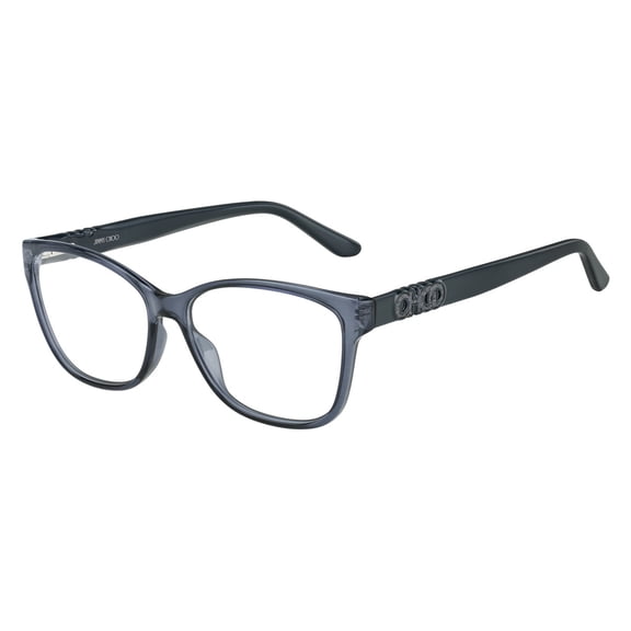 Jimmy Choo Rectangular Eyeglasses JC238 KB7 Grey 55mm