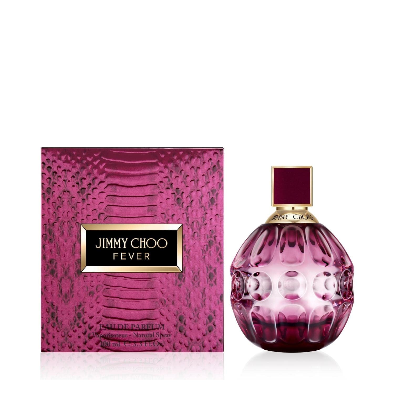 JIMMY CHOO Fever セット（香水・ボディクリーム・ミニ香水） Jimmy Choo Jimmy Choo Fever EDP Spray 3.3 Oz (100 ml) (W