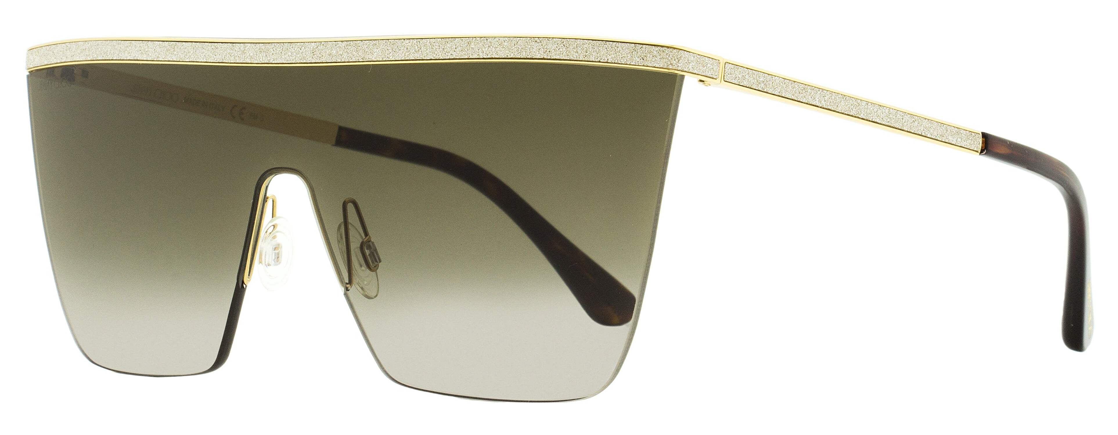 JIMMY CHOO リアシルトフレムサンクラス LEAHS 06J Jimmy Choo LEAH/S 006J HA Women's Gold/Havana Square