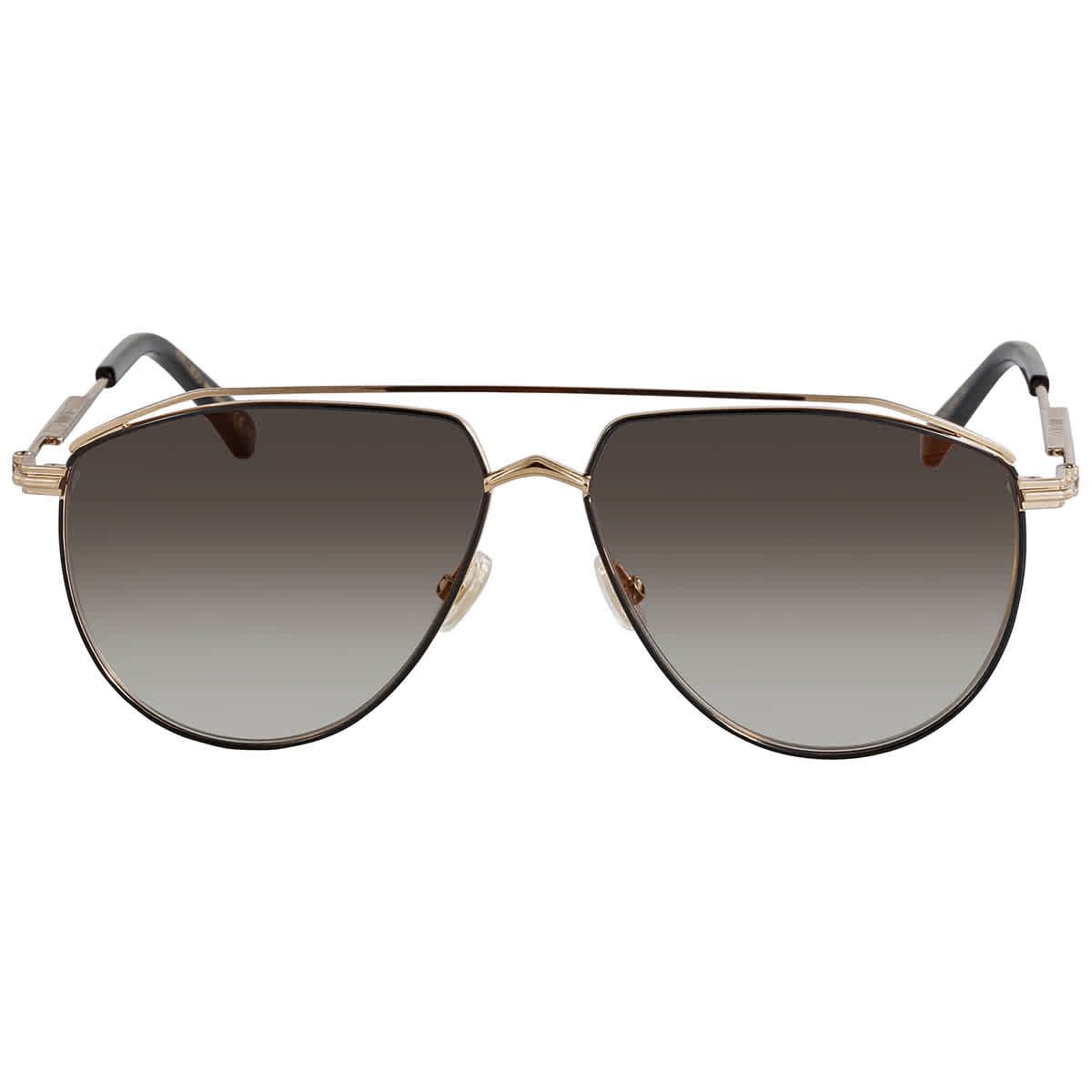 chu〜××さま　50本 Jimmy Choo Men's Pilot Sunglasses, Gradient Brown Mirror, LEX/S