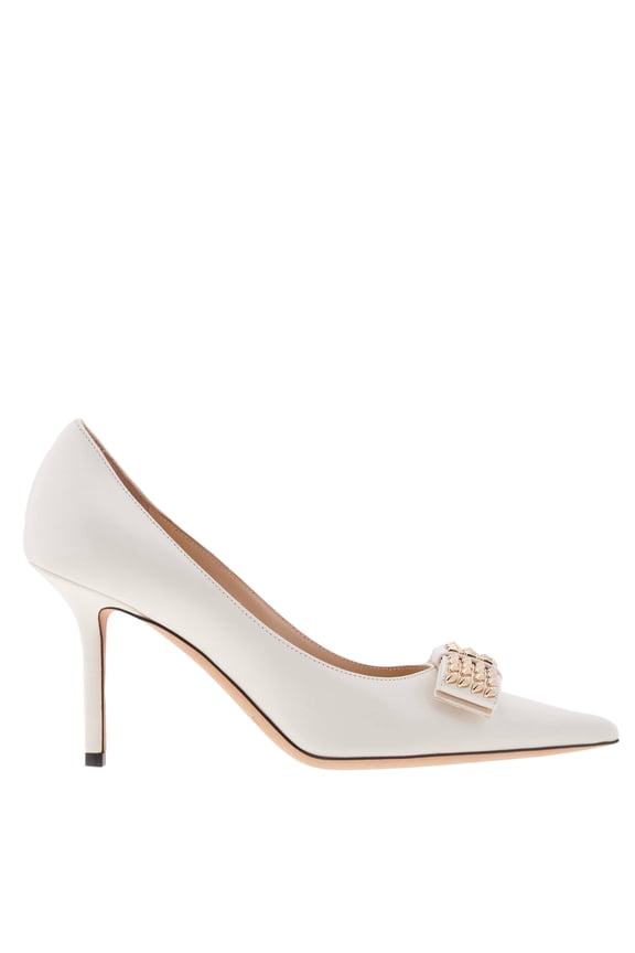 Love Bow 85 Leather Pumps, Brand Size 39.5 ( US Size 9.5 )