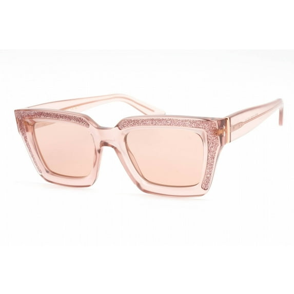 Jimmy Choo MEGS/S 0FWM 2S Women's Nude Rectangular Sunglasses