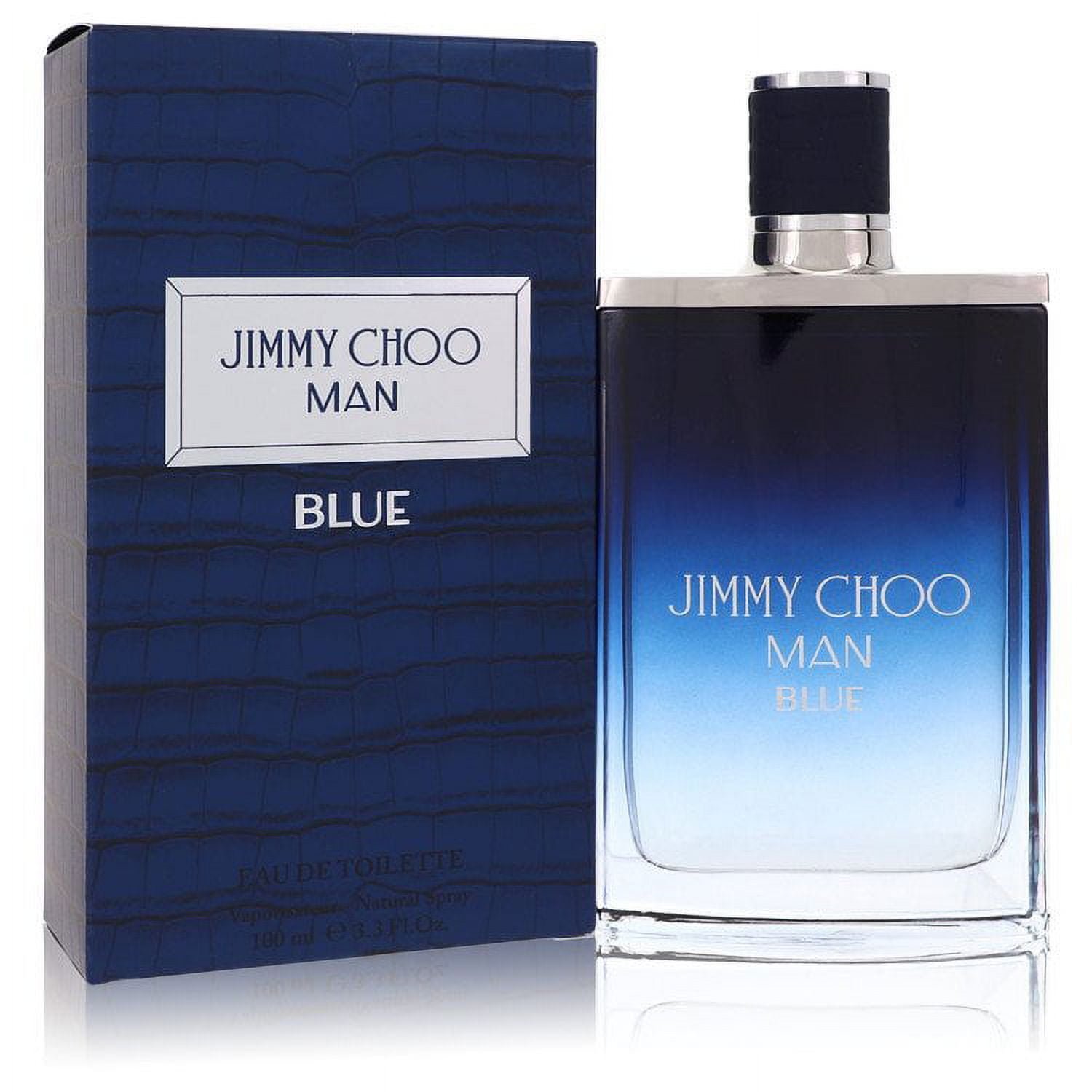  JIMMY CHOO Man Blue Eau De Toilette Spray, 3.3 Fl Oz : JIMMY  CHOO: Beauty & Personal Care