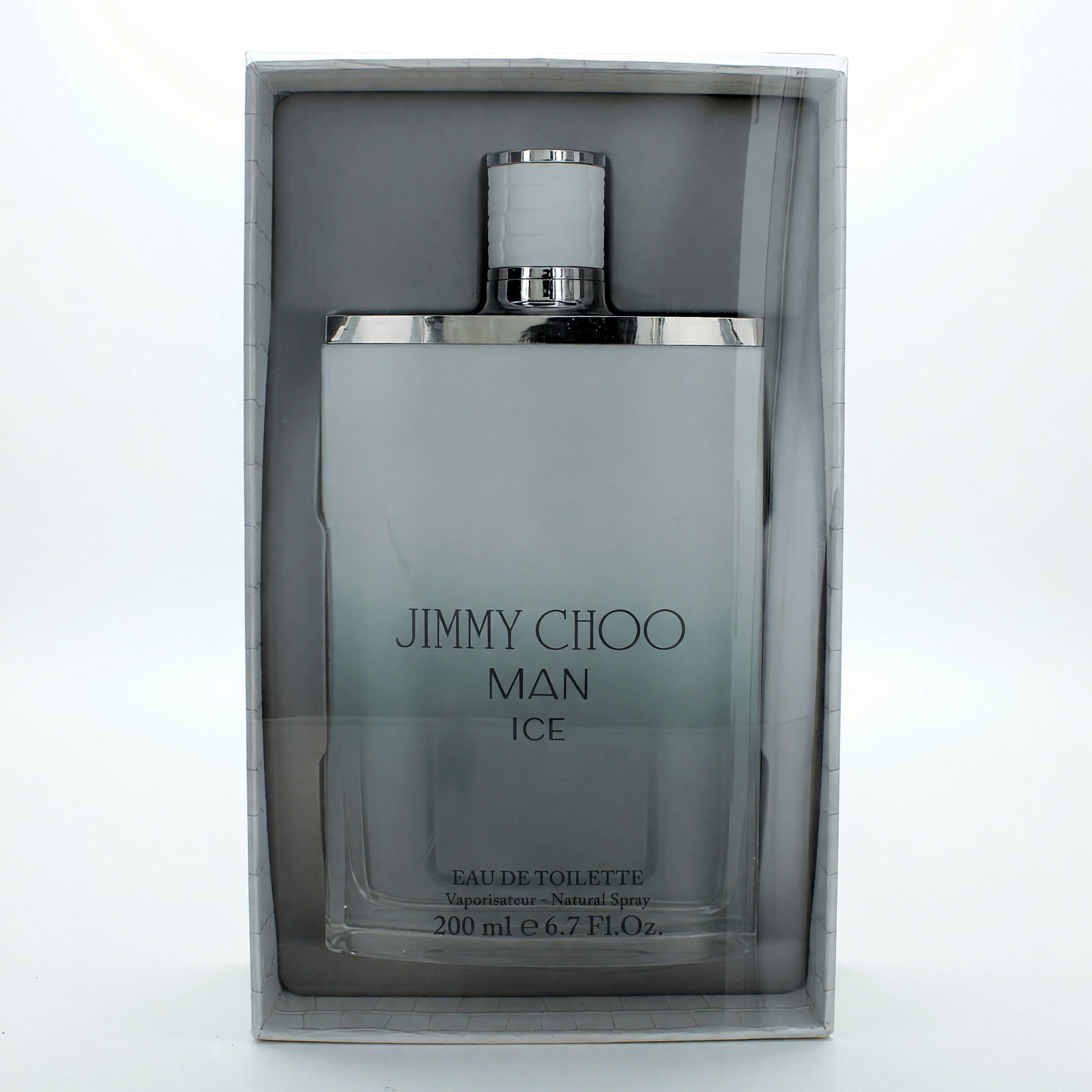 Jimmy Choo, Man Ice EDT Spray for Men, 6.7 oz, Woody Aromatic