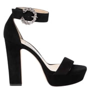 Jimmy Choo Mionne 120 Suede Platform Sandals, Brand Size 40  US Size 10