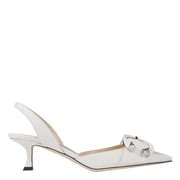 Jimmy Choo Moni 50 Nappa Slingback Pumps, Brand Size 34  US Size 4