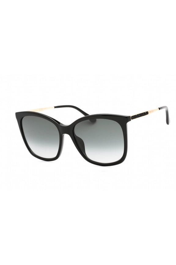 NEREA/G/S 0807 9O Women's Black Cat Eye Sunglasses