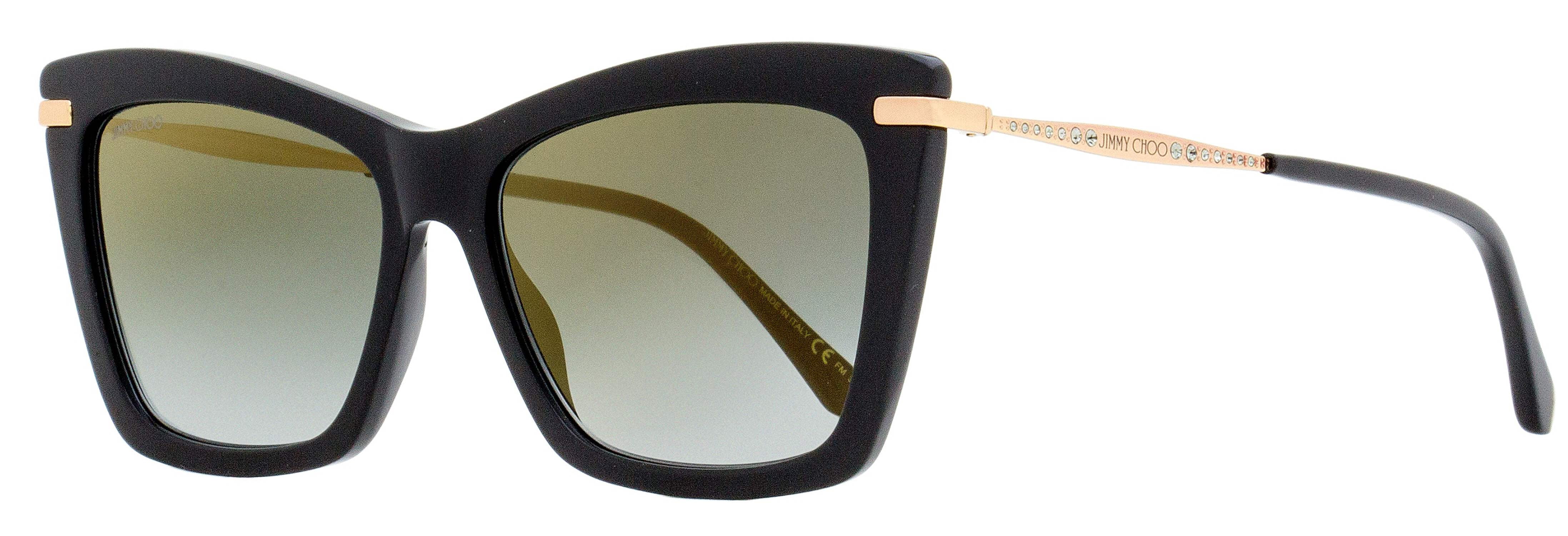 Jimmy Choo NEW Women’s TESSYGS 56mm Black Oversized Sunglasses with case/ cloth. Jimmy Choo Womens Sunglasses in Women main image 4