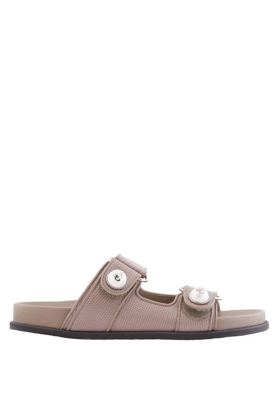 Taupe Fayence Sandals, Brand Size 36 ( US Size 6 )
