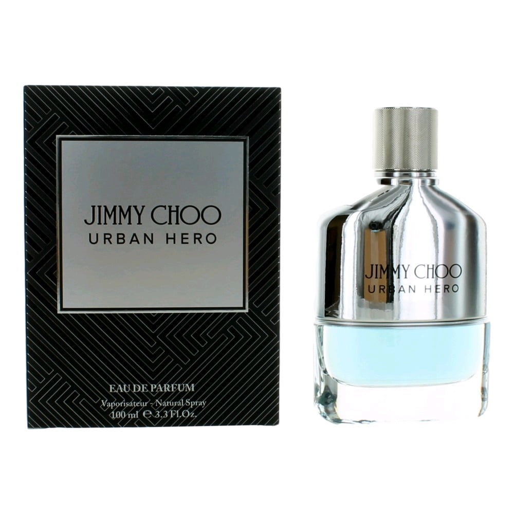 Jimmy Choo Urban Hero Eau de Parfum Spray, Cologne for Men, 3.3 Oz