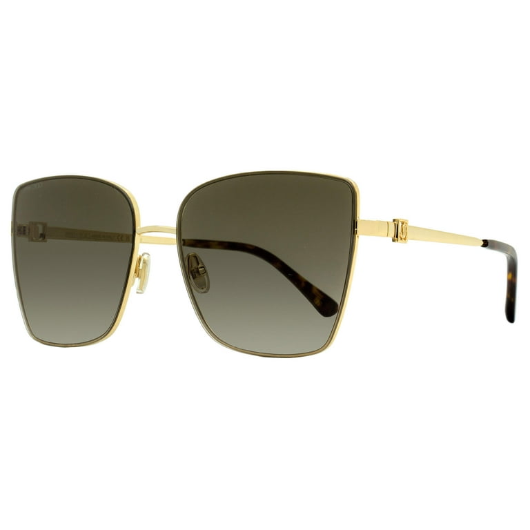 【美品】JIMMY CHOO ジミーチュウ LEAH/S 06 JHA Jimmy Choo Butterfly Sunglasses Vella 06JHA Gold/Havana 59mm