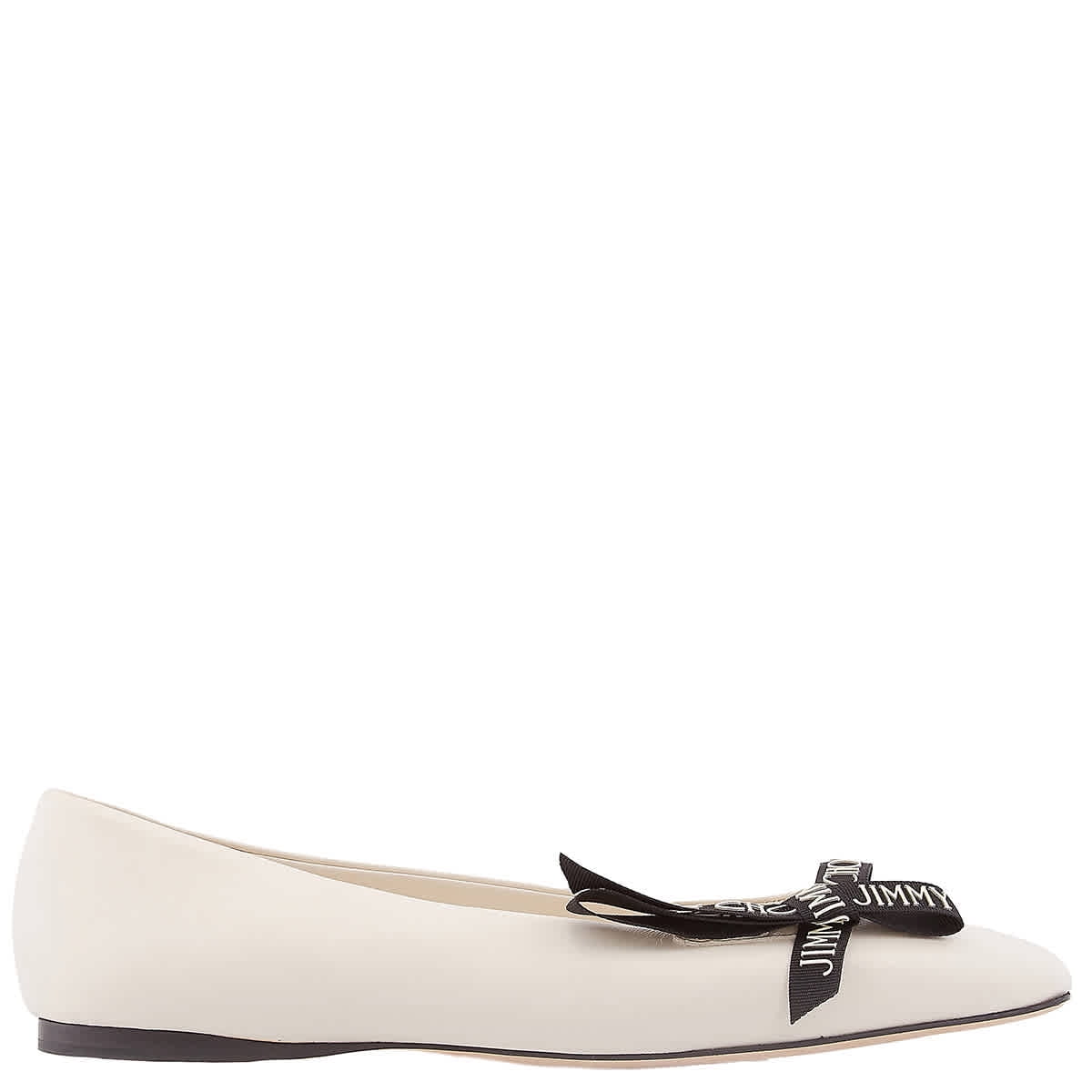 フラットシューズ JIMMY CHOO Woman Ballet flats White DIDIFLATPAT LATTE Didi Flat | Latte Patent Leather Flats | JIMMY CHOO
