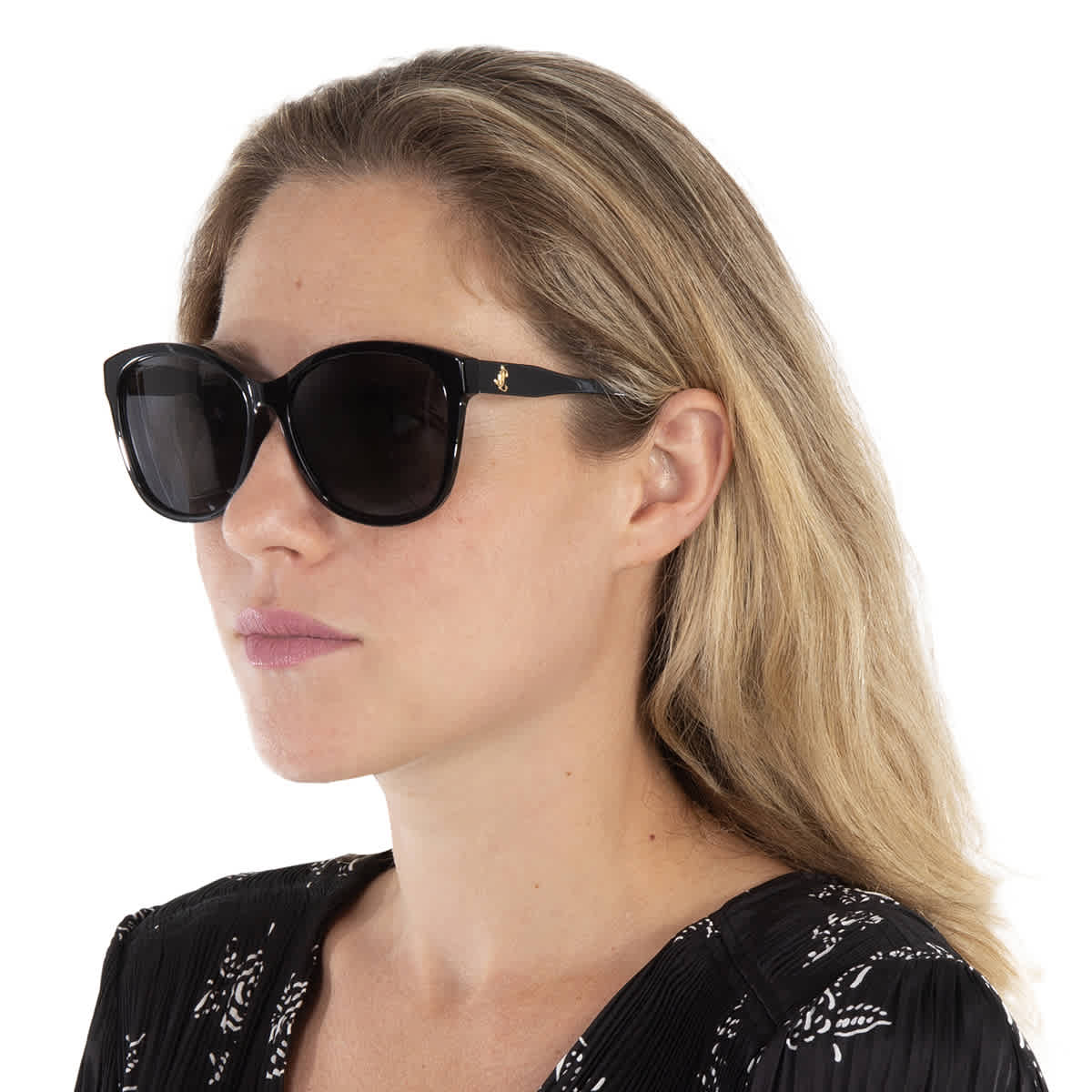 Jimmy Choo Grey Cat Eye Ladies Sunglasses LIDIE/F/SK 01EI/IR  display picture 1