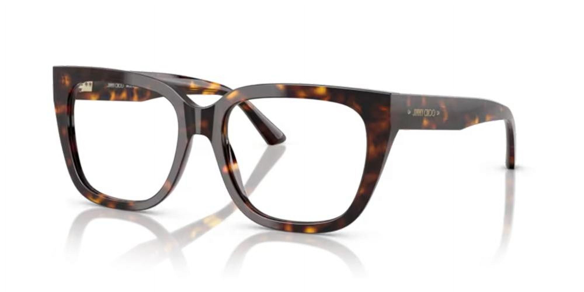 Jimmy Choo JC 01 0086‎ Brown Tortoise Gold EYEGLASSES GLASSES FRAMES 55-14-125 Jimmy Choo JC5003 M (55 - 16) with Brown lenses and Brown  main image 2