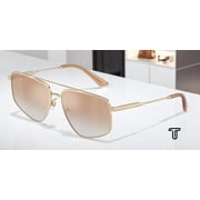 JIMMY CHOO JC4011 30060G Pale Gold Clr Gradient Orange 58 mm Womens Sunglasses