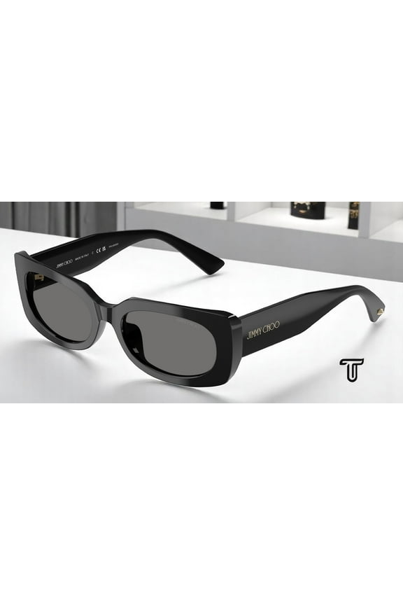 JC5029U 501781 Black Dark Grey Polarized 54 mm Women's Sunglasses