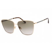 Jimmy Choo Women's LAVI/S 60mm Sunglasses, Gold