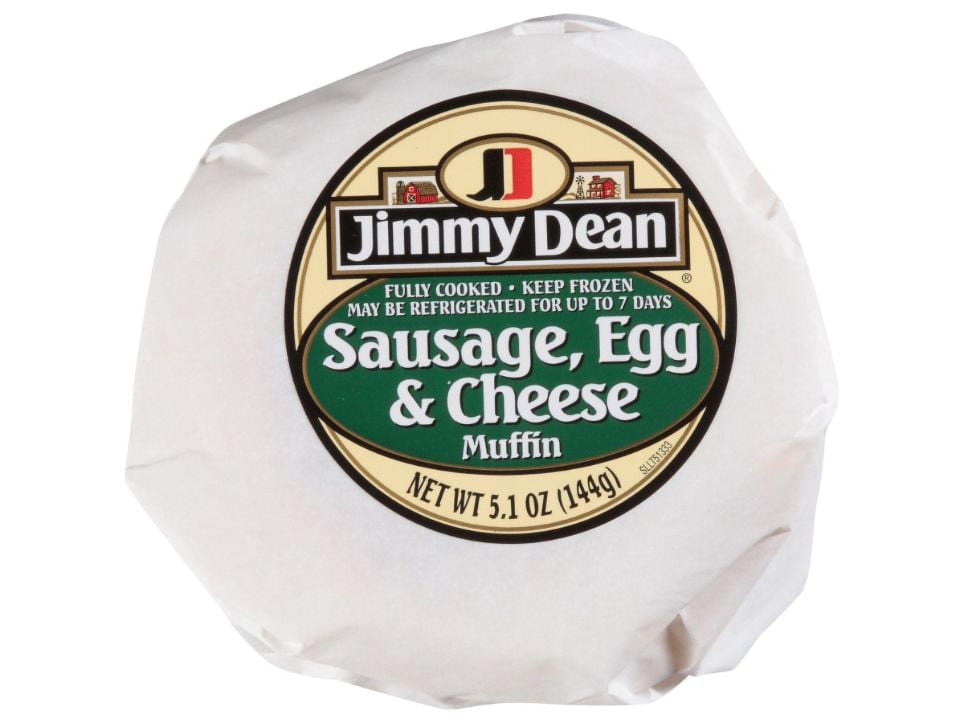 Jimmy Dean Breakfast Sandwich Sausage Egg & Cheese Muffin 0.319lbs