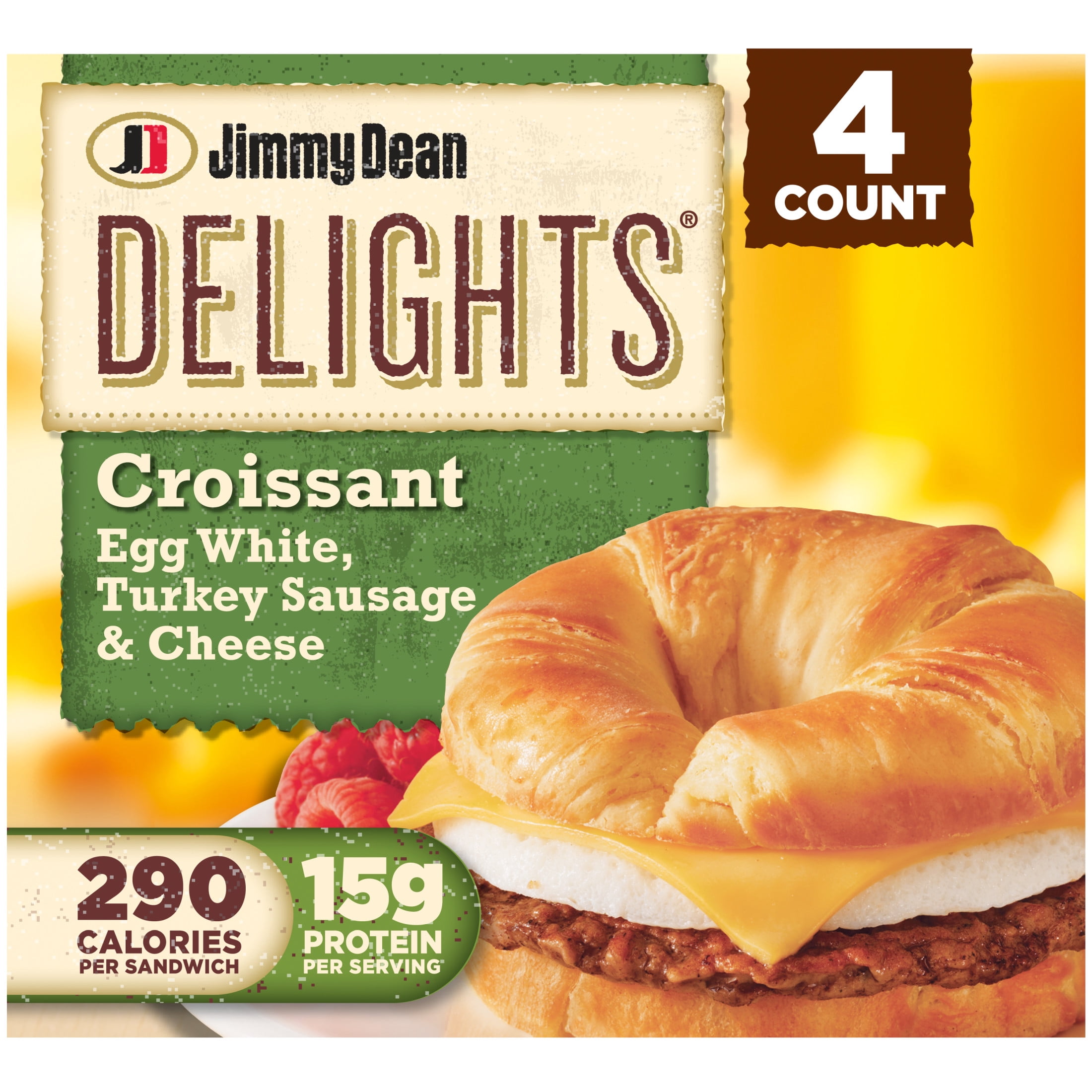 Jimmy Dean Delights Turkey Sausage, Egg White & Cheese Croissant