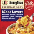 thumbnail image 1 of Jimmy Dean Meat Lovers Breakfast Bowl, 7 oz (Frozen), 1 of 8