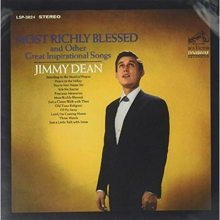 Jimmy Dean - Most Richly Blessed and Other Great Inspirational Songs - Music & Performance - CD
