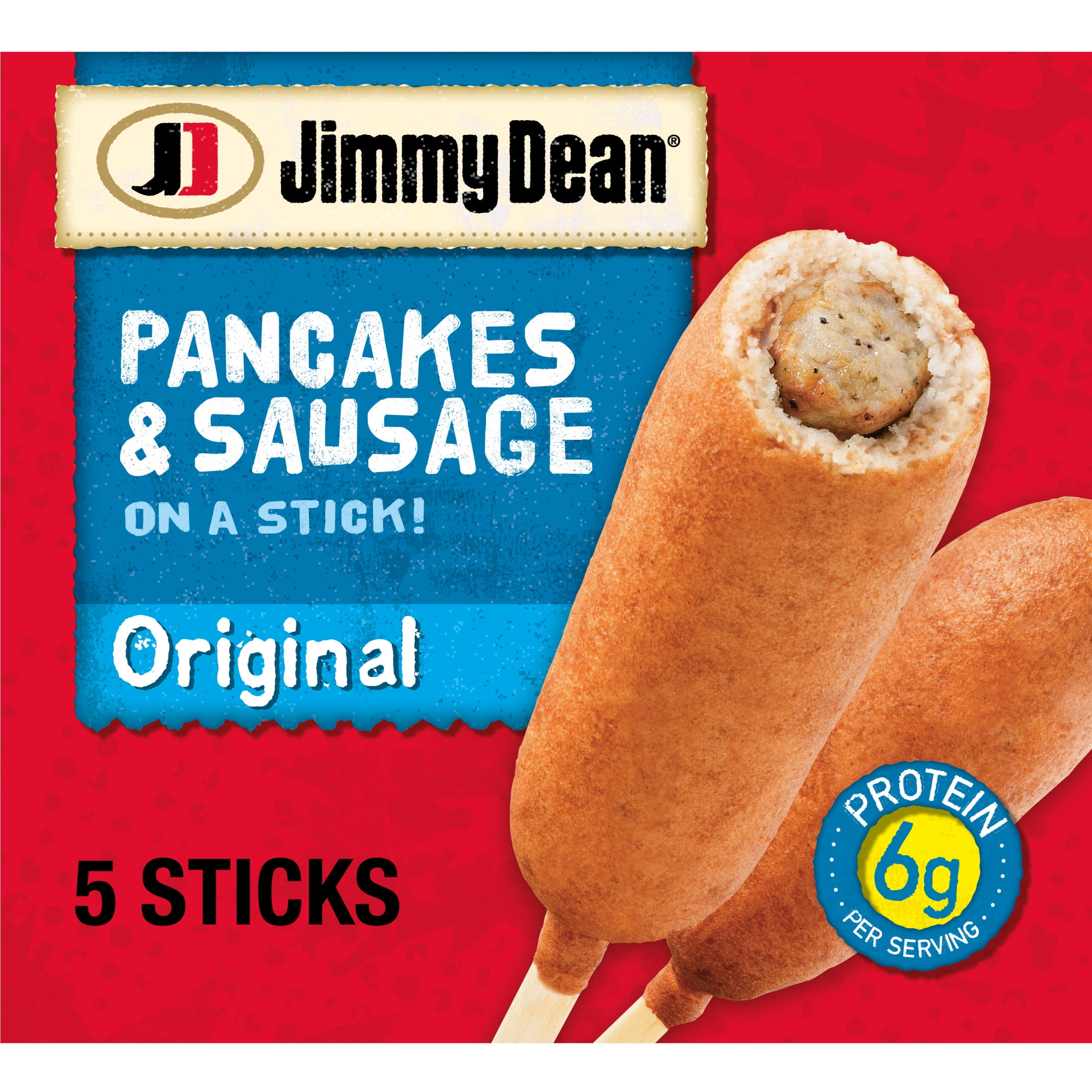 Jimmy Dean® Pancakes and Sausage on a Stick, Original, 5 Count