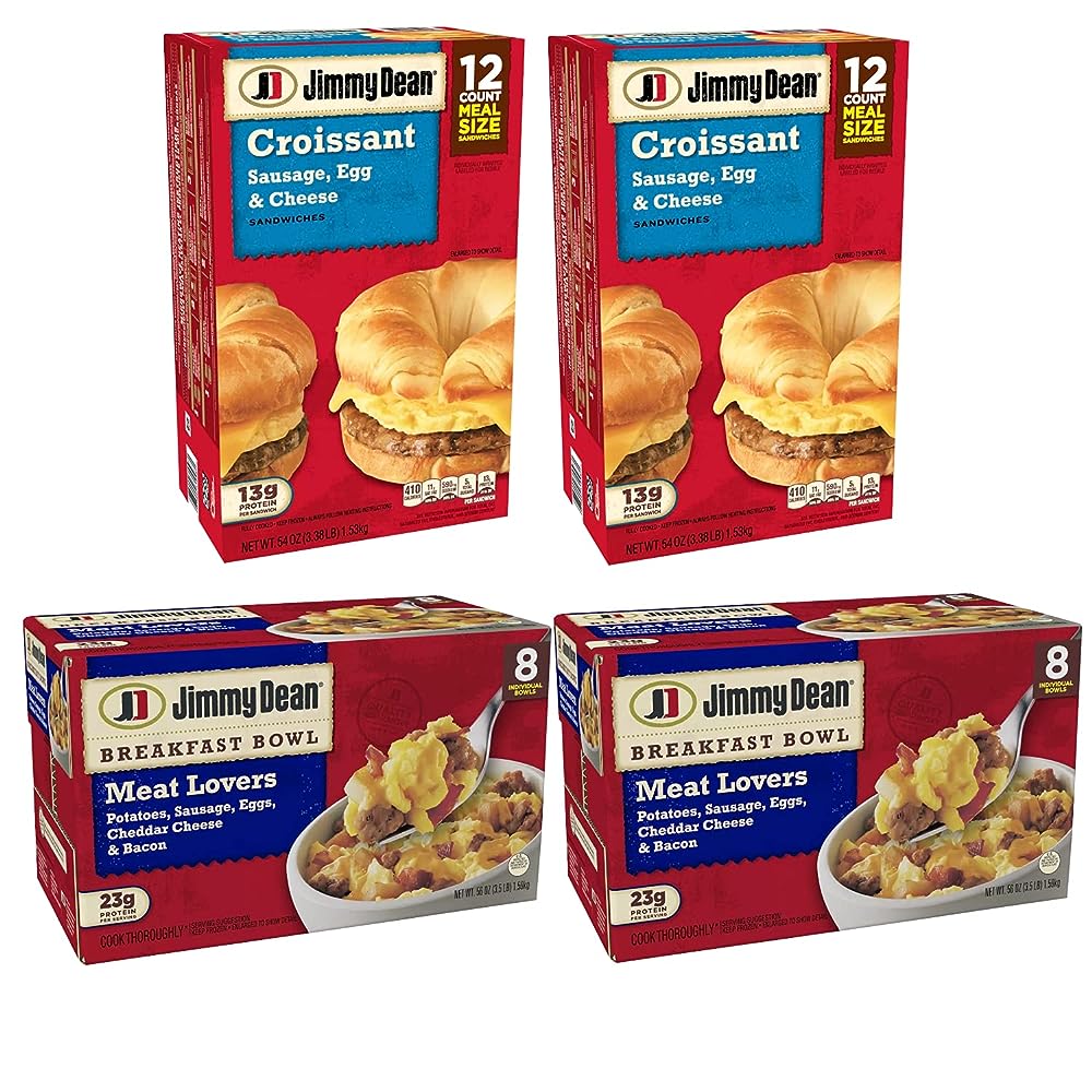 Jimmy Dean Party Pack Meat Lovers Breakfast Bowls With Cheddar Cheese